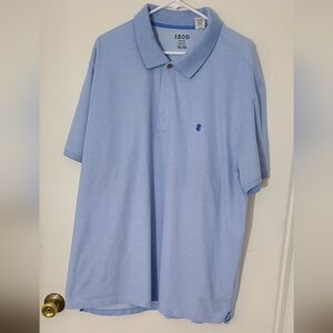Izod Light Blue Polo Shirt 3XL (See Notes)